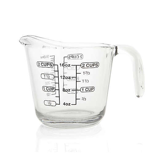 Glass 2-Cup Measuring Cup