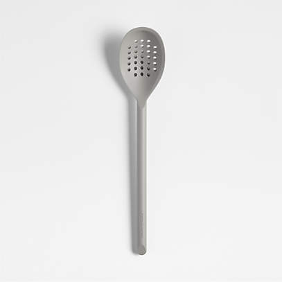 Crate & Barrel Stainless Steel Slotted Turner