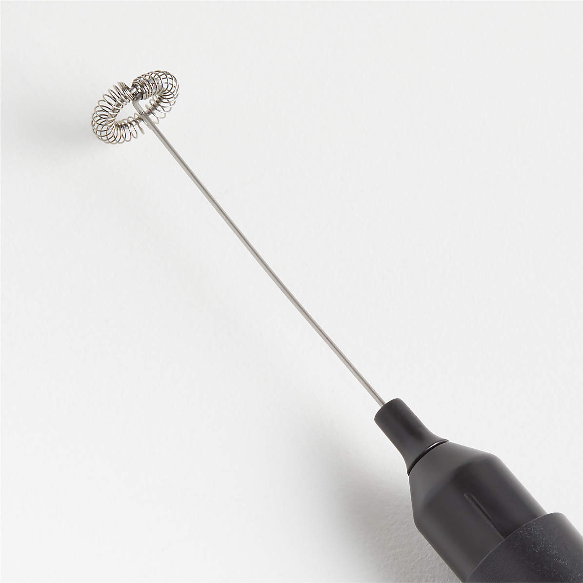 Crate & Barrel Handheld Electric Milk Frother | Crate & Barrel