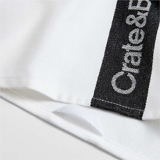 Crate & Barrel Jacquard Kitchen Dish Towel