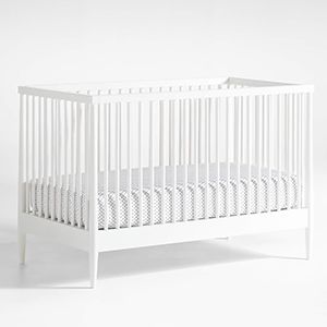 Hampshire White Wood Crib