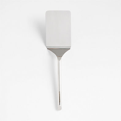 View Crate & Barrel Long Flexible Stainless Steel Turner Spatula details