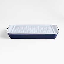 Crate & Barrel 3-Piece Marinating Tray Set + Reviews | Crate & Barrel