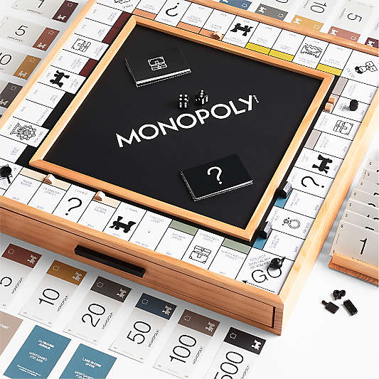 Crate & Barrel Monopoly Deluxe Edition Board Game