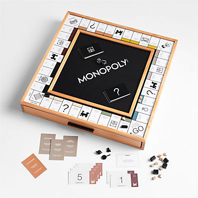 View Crate & Barrel Monopoly Deluxe Edition Board Game details