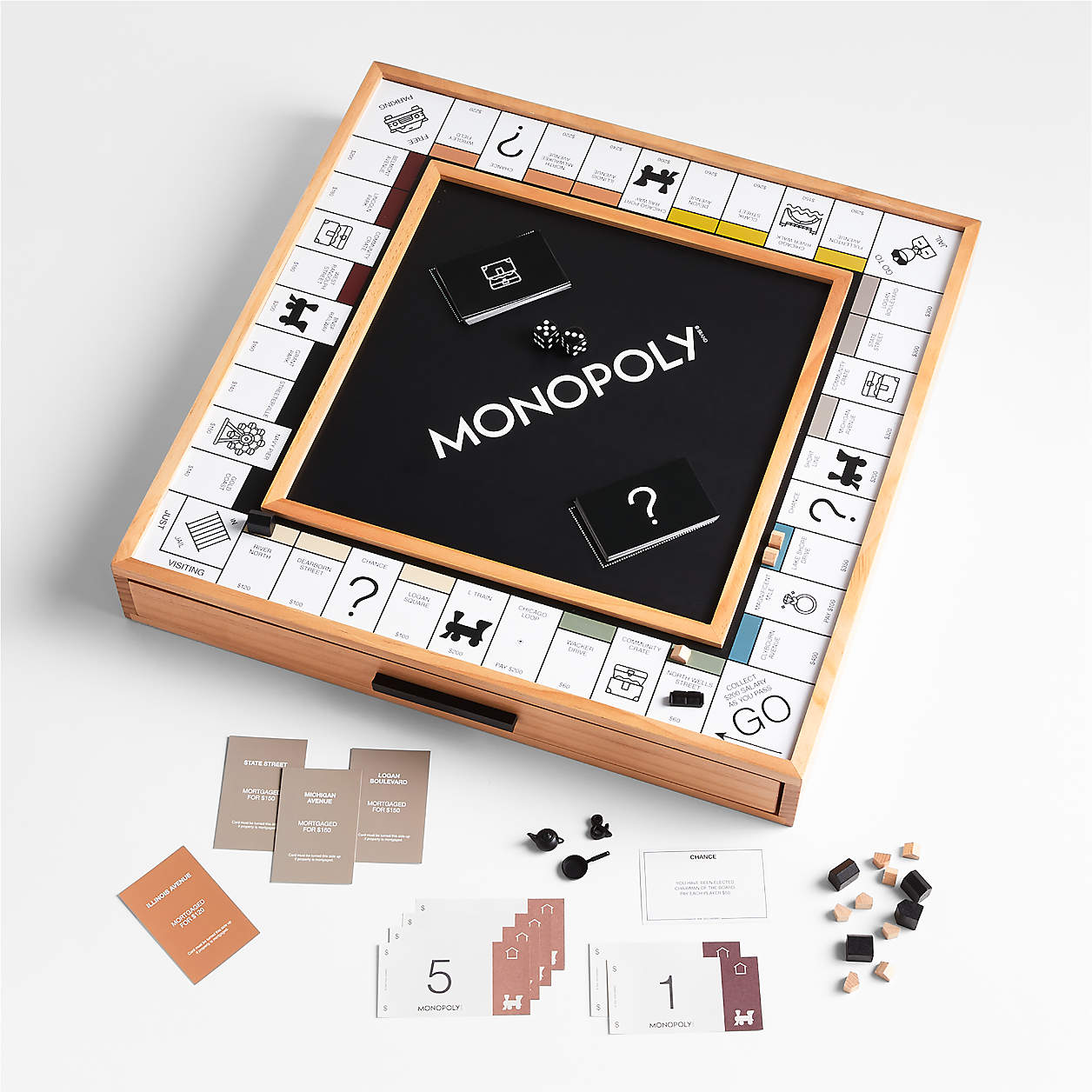 Crate & Barrel Monopoly Deluxe Edition Board Game + Reviews | Crate ...