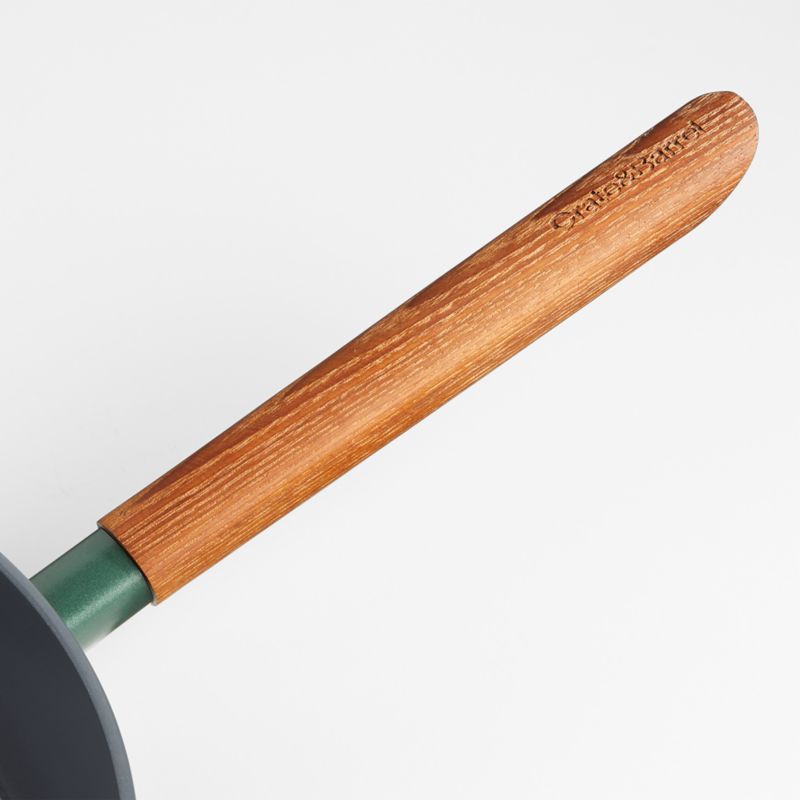 Crate & Barrel Monterey Cypress Green 3-Qt. Non-Stick Ceramic