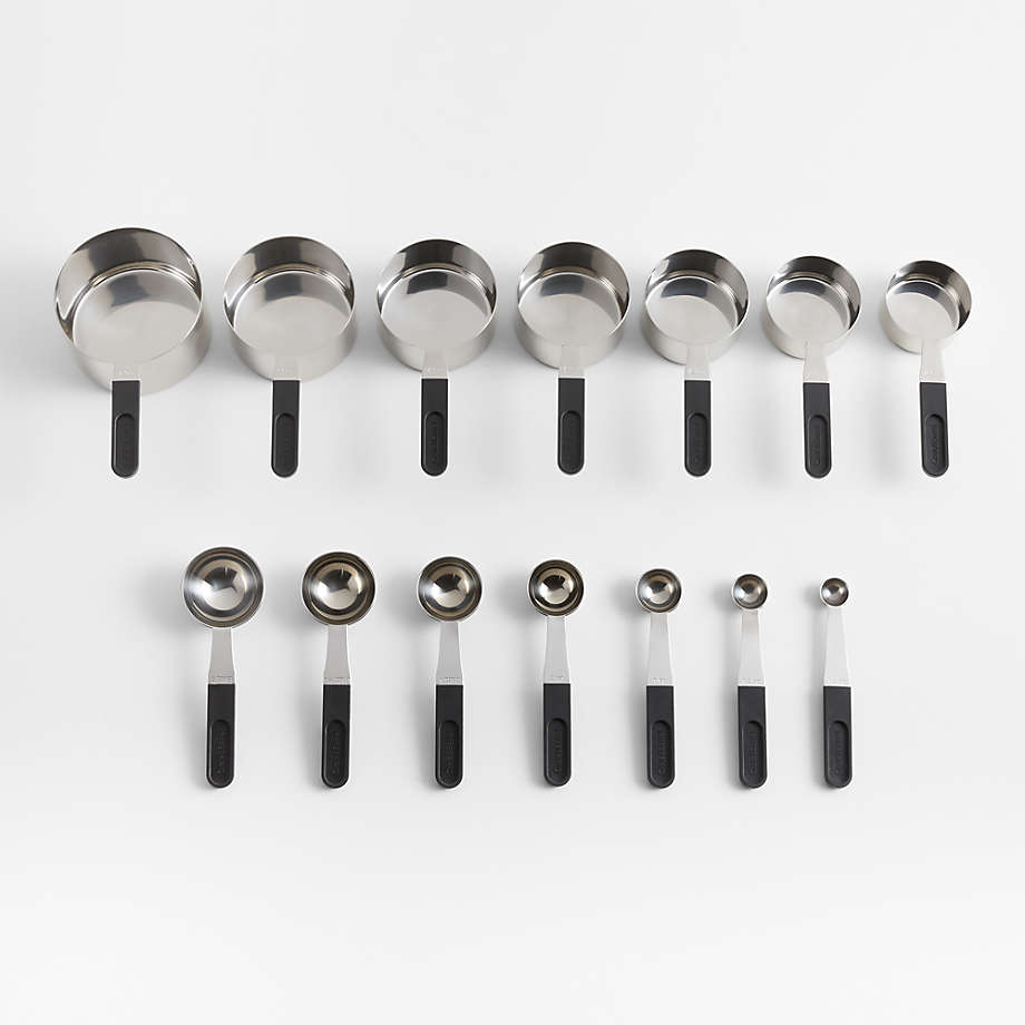 Measuring Cups Set Stainless Steel-Measuring Spoon