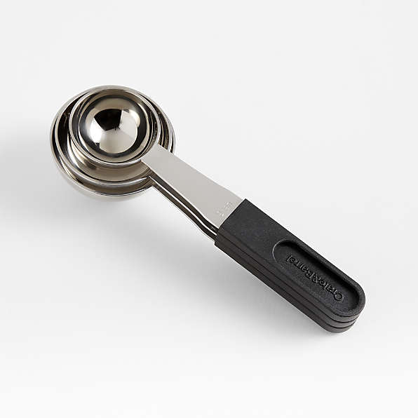 Crate&Barrel OXO ® Stainless Steel Magnetic Measuring Spoons, Set