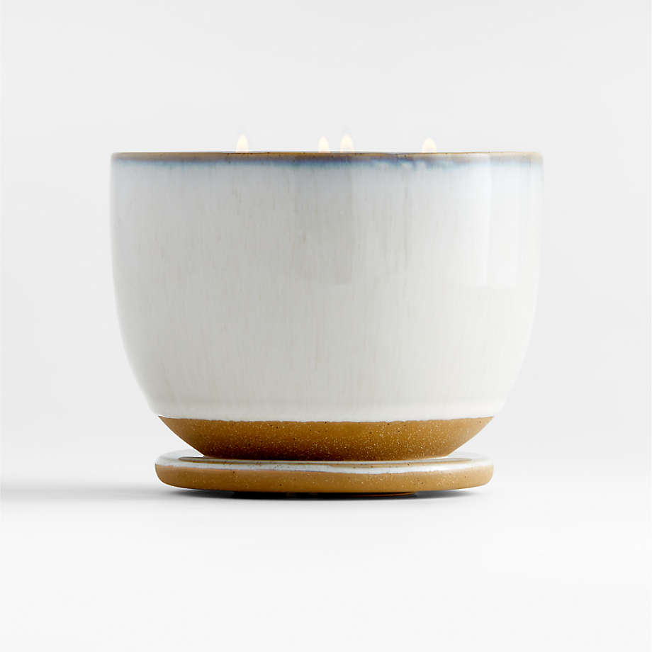 Lilac, Bergamot, Musk 4 Wick Scented Candle + Reviews Crate & Barrel