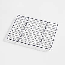 Crate & Barrel Slate Blue Quarter Sheet Cooling Rack
