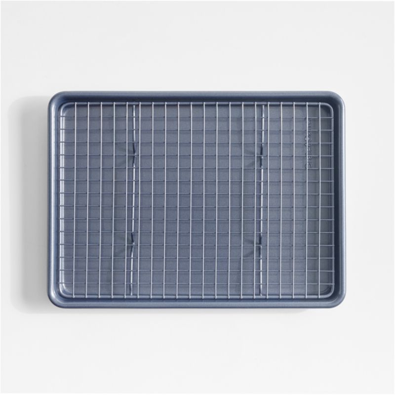 Basics Nonstick Baking Sheet & Cooling Rack Set, Half Sheet Size - 1  Pack