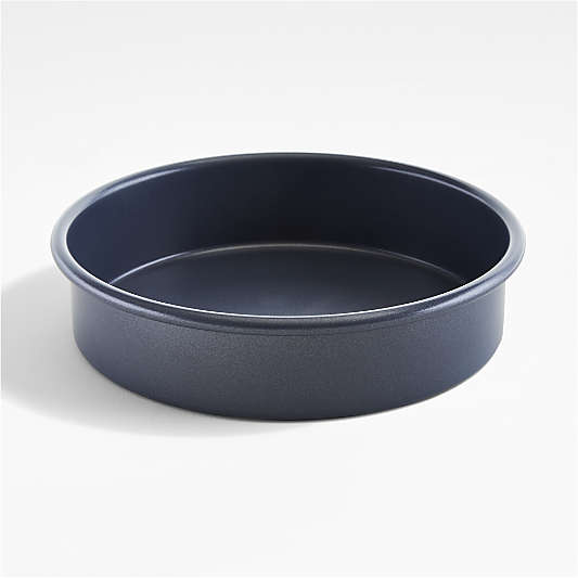 Crate & Barrel Slate Blue 8" Round Cake Pan