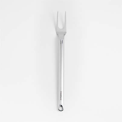 Crate & Barrel Stainless Steel Grill Fork