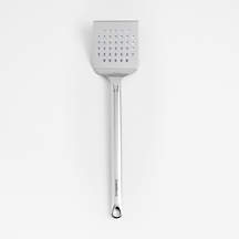 Crate & Barrel Stainless Steel Grill Turner Spatula + Reviews | Crate & Barrel