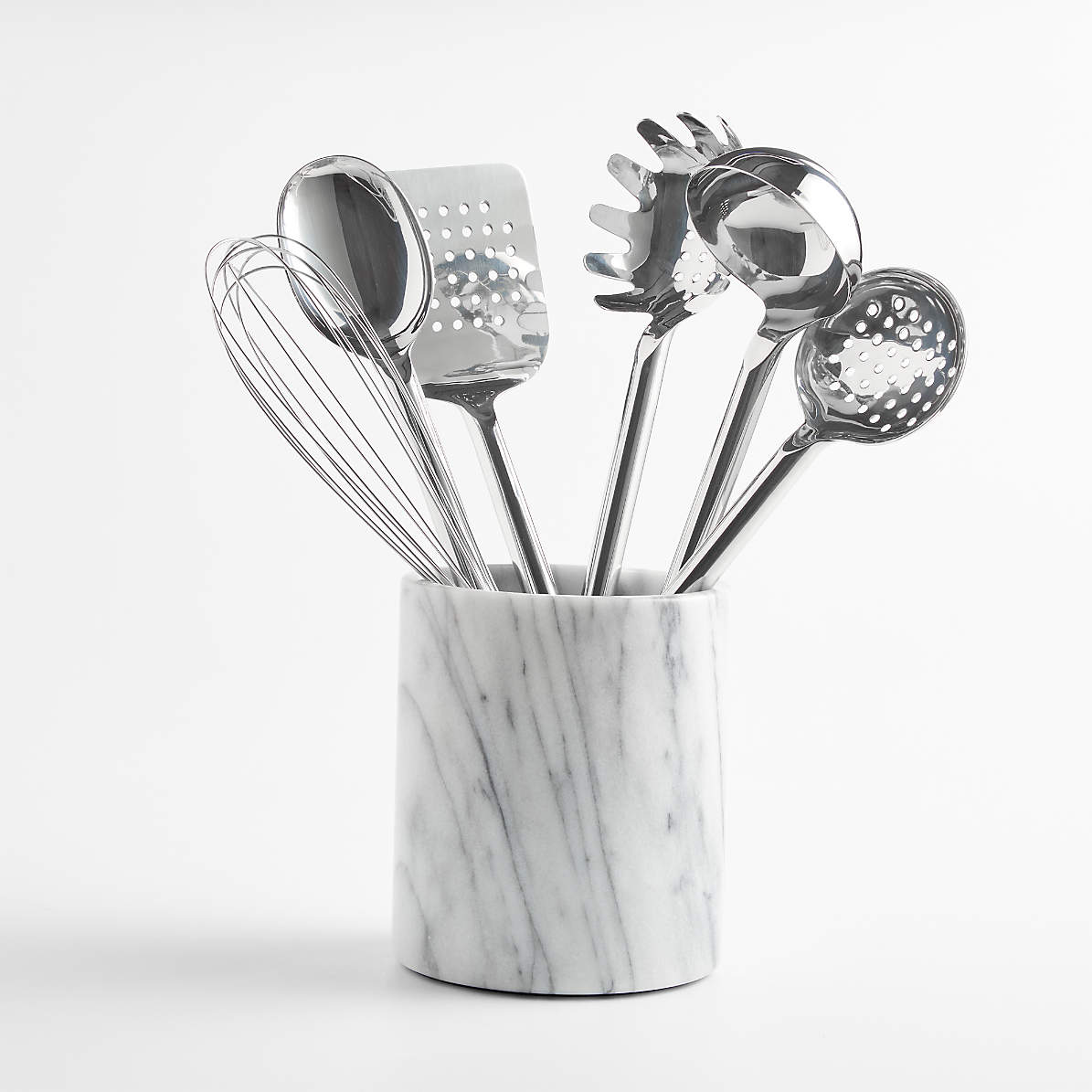 OXO Good Grips 6-Piece Kitchen Utensils Set with Holder + Reviews, Crate &  Barrel
