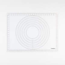Crate & Barrel Silicone Pastry Prep Mat + Reviews | Crate & Barrel
