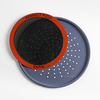 View Crate & Barrel Silpat Pizza Pan and Baking Mat Set details