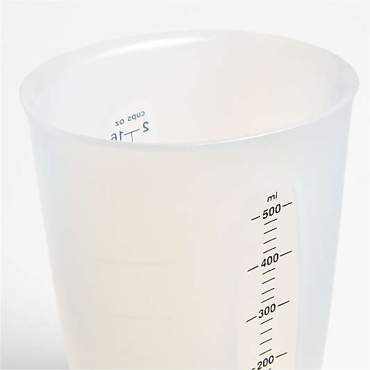 Crate & Barrel Silicone Liquid Measuring Cups, Set of 3