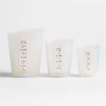 Silicone Liquid Measuring Cups, Set of 3 | Crate & Barrel