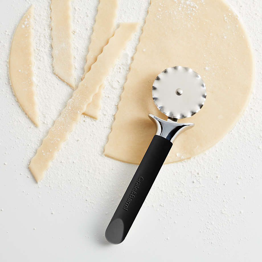 Crate & Barrel Soft-Touch Fluted Pastry Cutter
