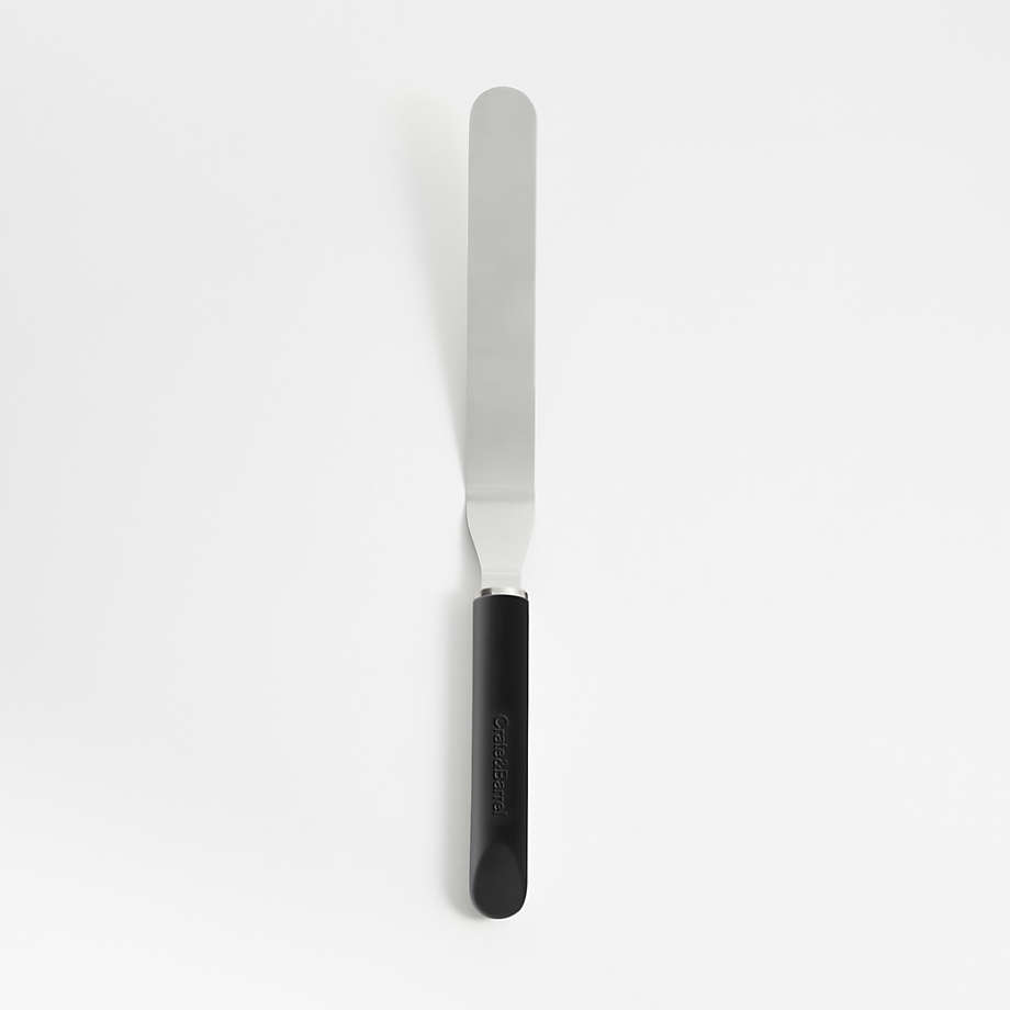 Crate & Barrel Small Offset Spatula with Beechwood handle + Reviews
