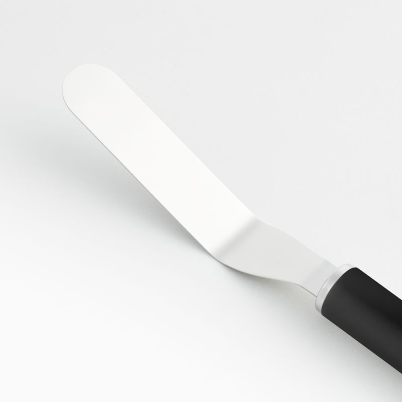 Crate & Barrel Small Soft-Touch Straight Icing Spatula