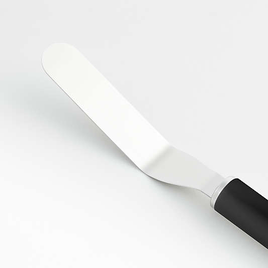 Crate & Barrel Small Soft-Touch Offset Icing Spatula