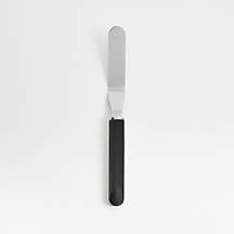 Crate & Barrel Small Soft-Touch Offset Icing Spatula + Reviews | Crate & Barrel
