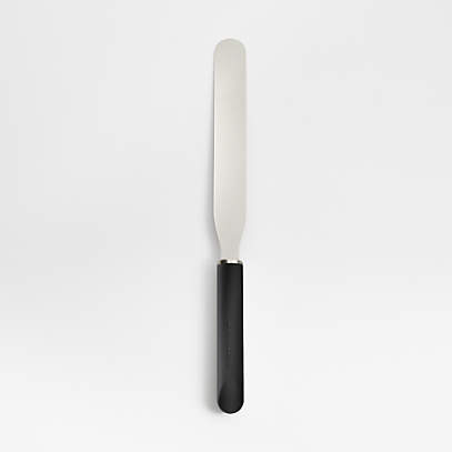 Crate & Barrel Large Soft-Touch Straight Icing Spatula