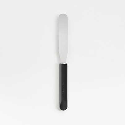 Crate & Barrel Small Soft-Touch Straight Icing Spatula