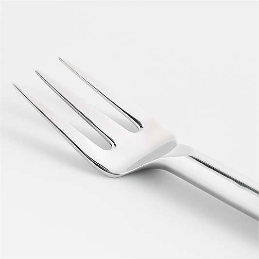 Crate & Barrel Stainless Steel Serving Fork