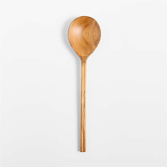 Crate & Barrel Teak Spoon