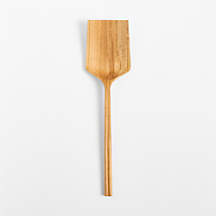 Crate & Barrel Teak Turner + Reviews | Crate & Barrel