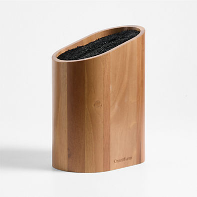 View Crate & Barrel Universal Knife Storage Block details