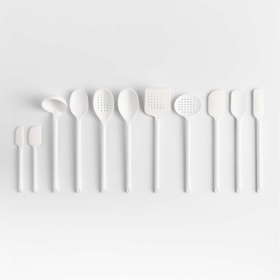 White silicone store spatula