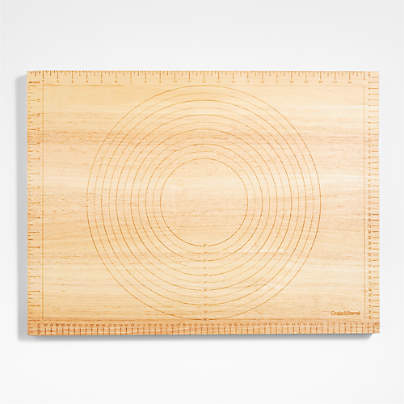 Crate & Barrel Wood Pastry Board