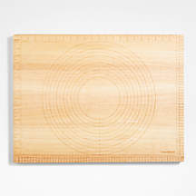 Crate & Barrel Wood Pastry Board | Crate & Barrel