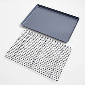 Sheet Pan With Removable Cooling Rack Set Stainless Steel Sheet