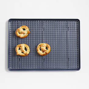 Baking Sheet with Rack Set (3 Pans + 3 Racks), Stainless Steel Cookie –  JandWShippingGroup