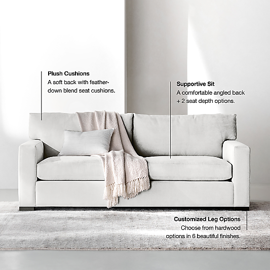 Axis Classic 76" Apartment Sofa