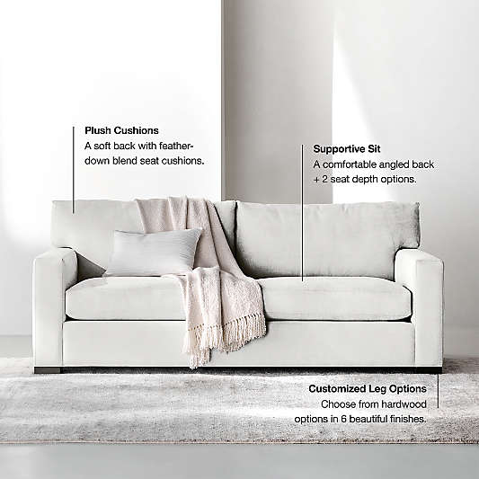 Axis Classic 76" Apartment Sofa