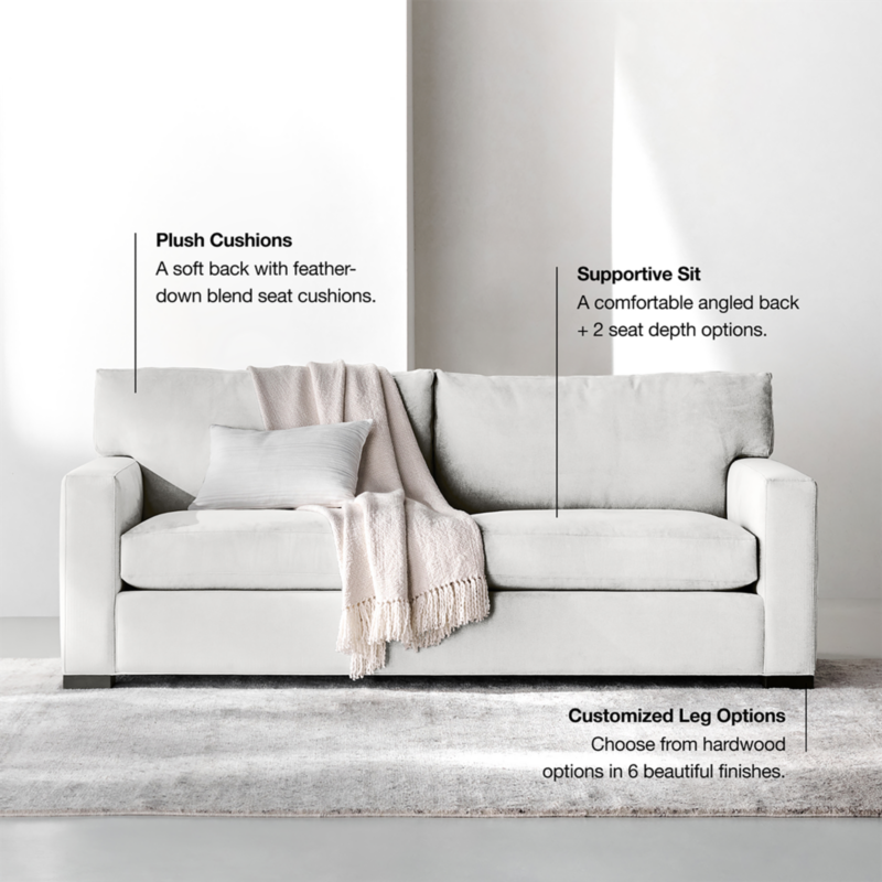 Axis Classic 2-Piece L-Shaped Sectional Sofa with Bumper - image 9 of 13