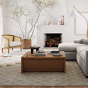 Crate and top barrel large sectional