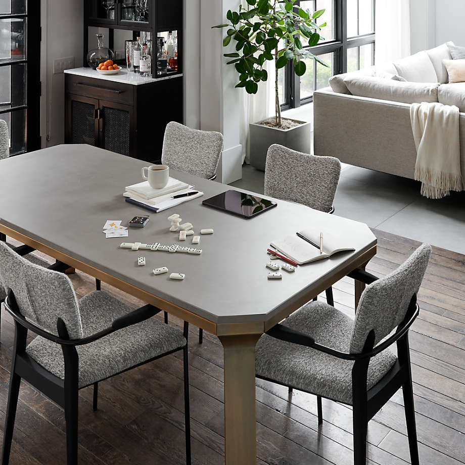Crate and barrel cement sales table