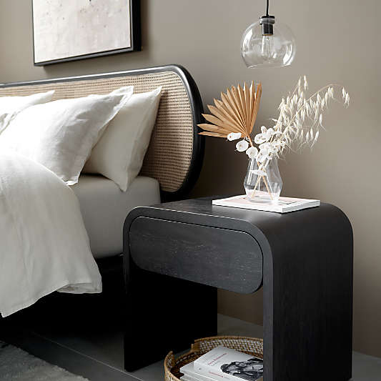 Cortez 24" Charcoal Nightstand by Leanne Ford