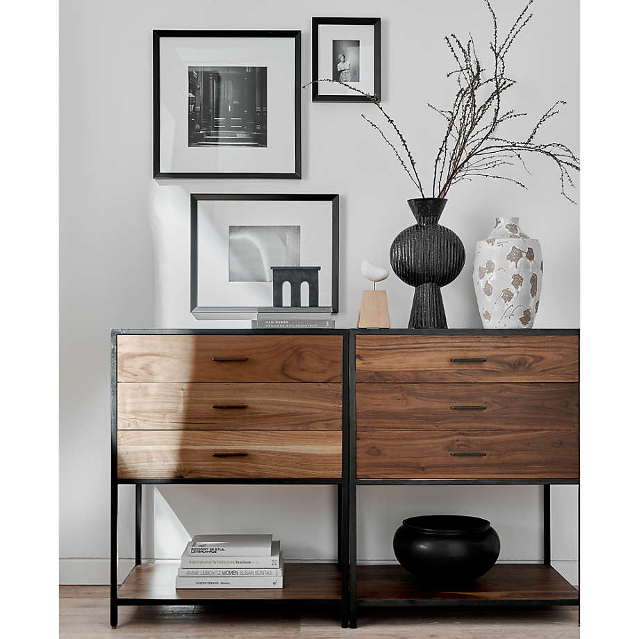 Knox Black Trim and Walnut 28