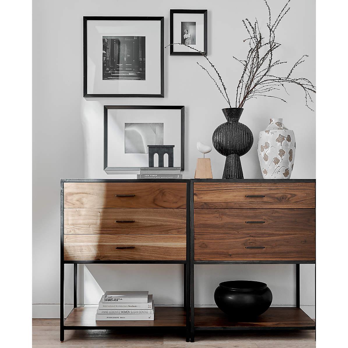 Crate and barrel sales low bookcase
