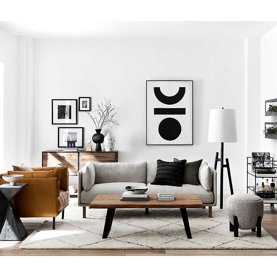Yukon coffee table hotsell crate and barrel