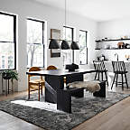 View Dunewood Charcoal 92" Dining Table - image 9 of 12